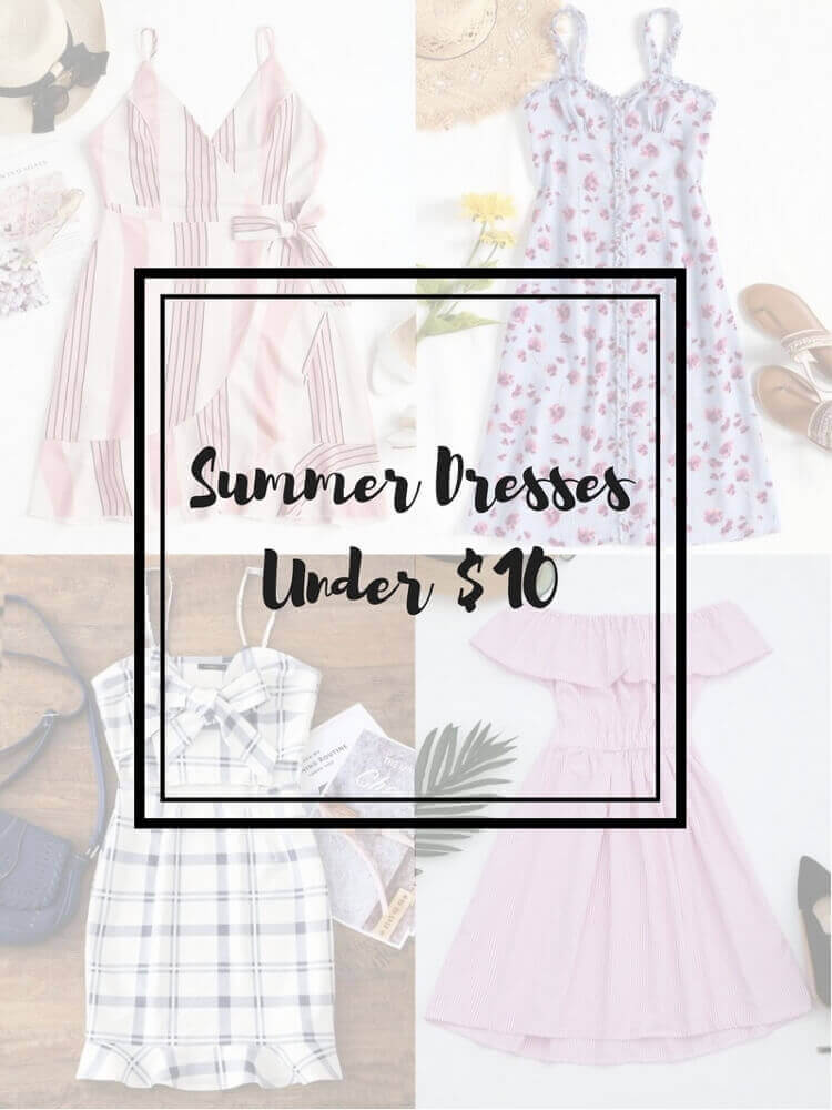 5 ZAFUL SUMMER DRESSES UNDER $10! -