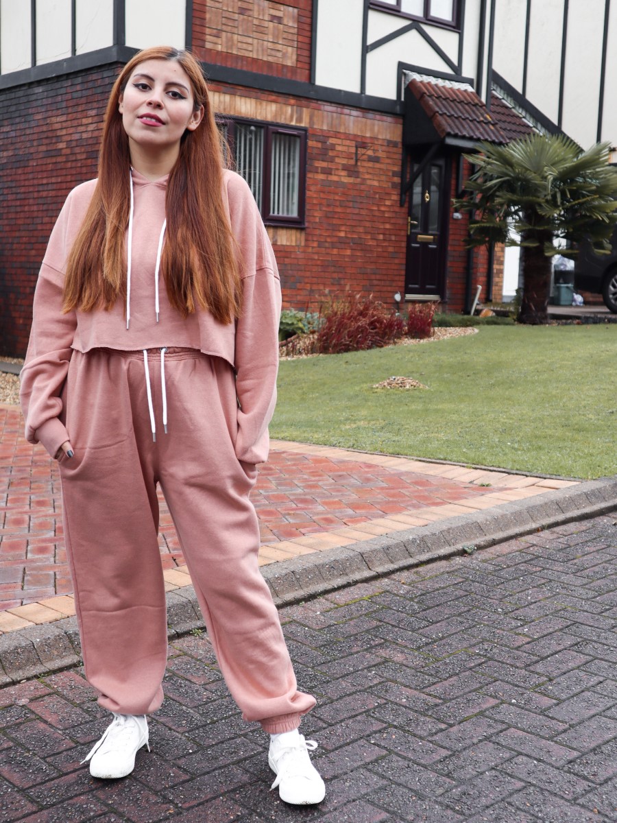 pink tracksuit